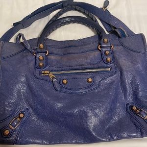 Balenciaga Royal Blue Bag